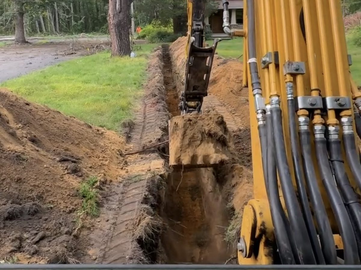Trenching and Drainage by County Cleanups in Ocean County, NJ